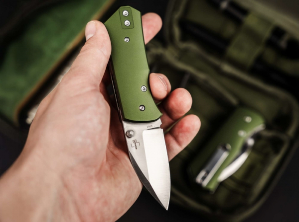 Böker Plus Lefti Green