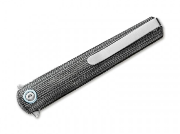 MKM Messer Flame Light Dagger Micarta Black