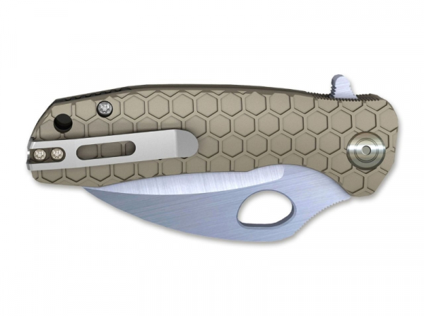 Honey Badger Claw Small Tan Plain