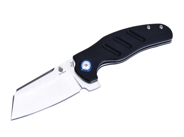Kizer Mini Sheepdog Black G10 – Kompaktes Kraftpaket mit Cleaver-Klinge