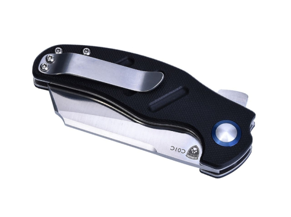 Kizer Mini Sheepdog Black G10 – Kompaktes Kraftpaket mit Cleaver-Klinge