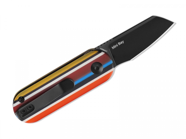 Kizer Mini Bay Serape Series Color G10 Slipjoint