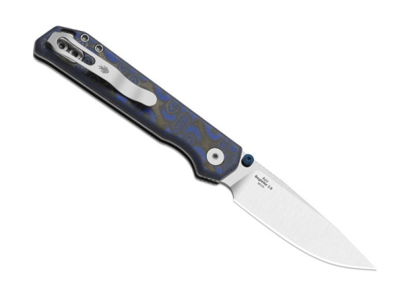 Kizer Begleiter, Kizer Knives Begleiter, BD1N Taschenmesser, Blue Vortex Micarta, EDC Messer, Kizer Folding Knife, Micarta Griff Messer, modernes Taschenmesser, Urban Carry Knife, Outdoor Messer, Kizer Knife Deutschland