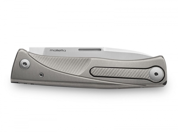 LionSteel Thrill Titanium Grey slipjoint messer