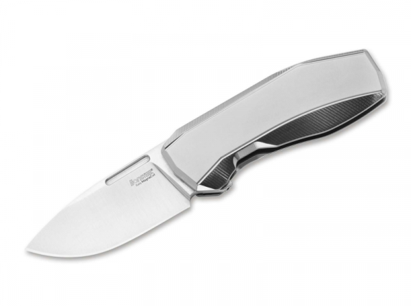 LionSteel N.One Titanium Grey folding knives