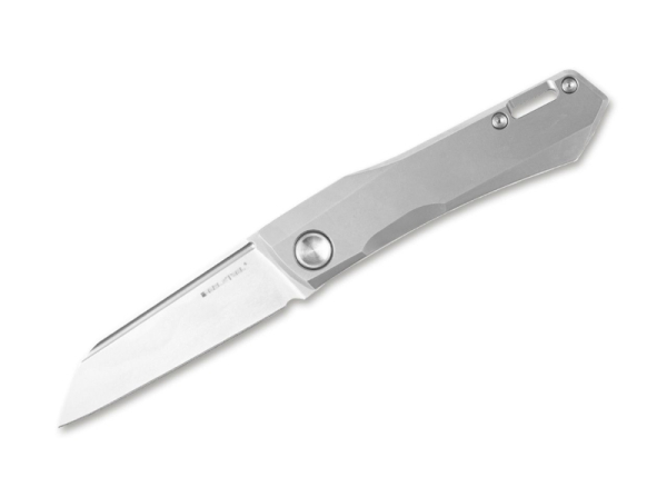 Real Steel Solis Titan Silver taschenmesser