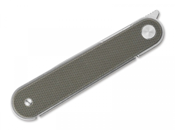 Real Steel Iris Front Flipper G10 Oliv