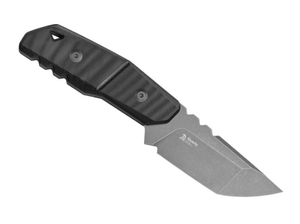 Kizer Knives Quartz AEB-L Black G10 Grey Stonewashed