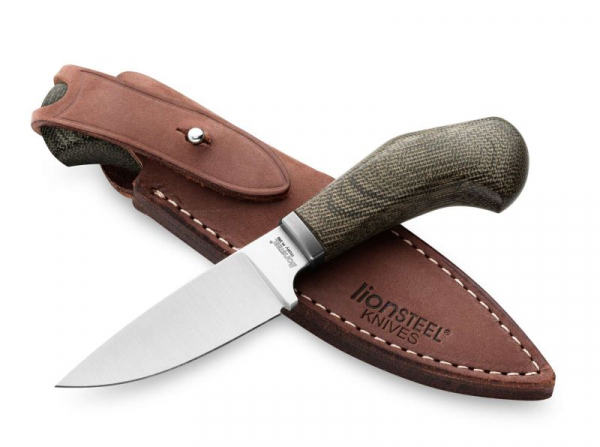 LionSteel Knives Willy Micarta Oliv 