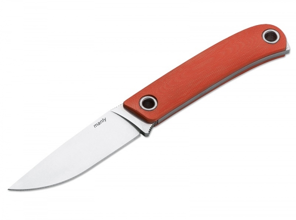 Manly Patriot D2 Orange outdoor bushcraft messer