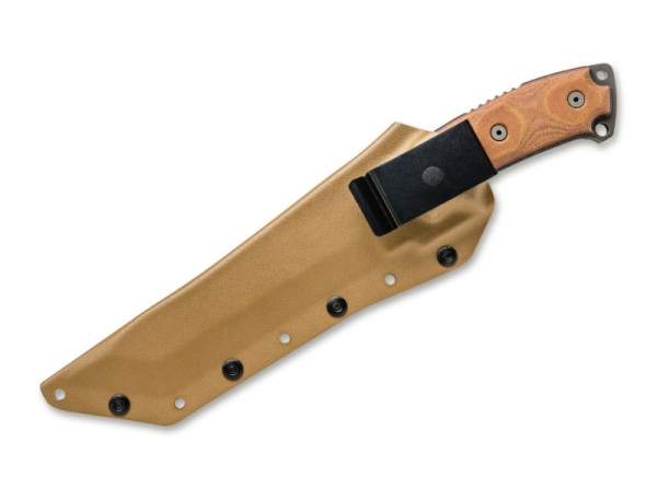Tops Knives Steel Eagle 107D Delta Class ein großes Survivalmesser mit Säge
