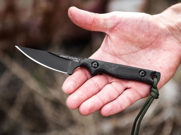 Tops Knives Street Scalpel  tactical Cord Knives