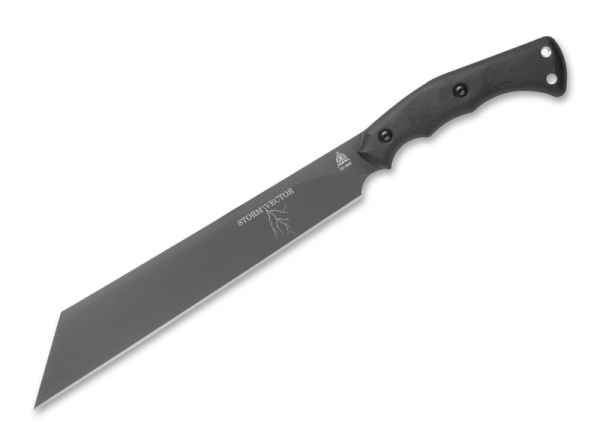 TOPS Knives Storm Vector Micarta Black Machete