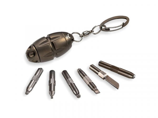 LionSteel Titan Eggie Multitool Bronze bit tool