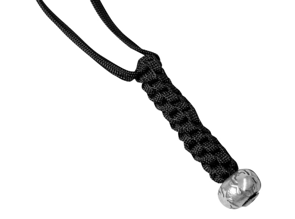 Spyderco Pewter Bead Lanyard