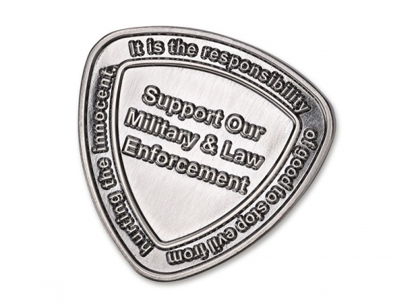 Spyderco Spydercoin 2021 coin polizei