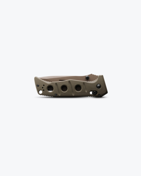 Benchmade 275FE-04, Benchmade Adamas OD Green, Adamas MagnaCut Plain Edge, Benchmade glatte Schneide, Tactical Klappmesser, AXIS Lock, robustes Einsatzmesser