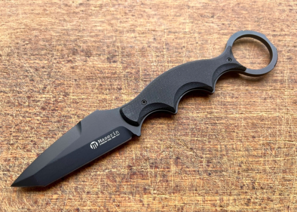 Maserin 921/T Neck Knife Tanto Black G10