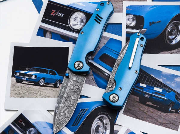 Böker 1969 Z28-Damast taschenmesser