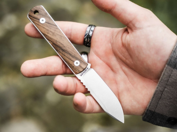 Böker BFF Burnley Packlite Walnuss Magnacut edc messer magnacut