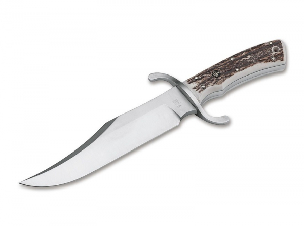 Boker Bowie N690 Stag knife
