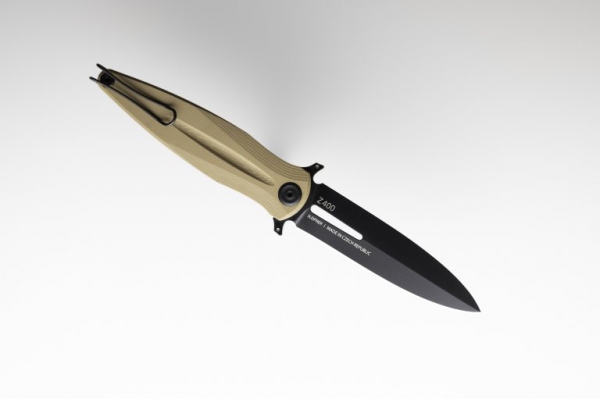 ANV Knives - ACTA NON VERBA - Z400 LinerLock glatte Klinge G10 Sleipner