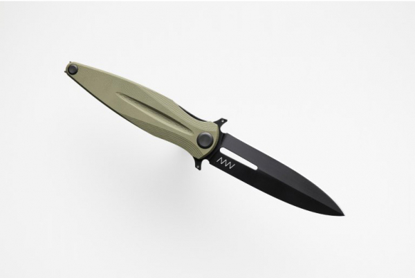 ANV Knives Z400 LinerLock Oliv Black G10 Sleipner DLC