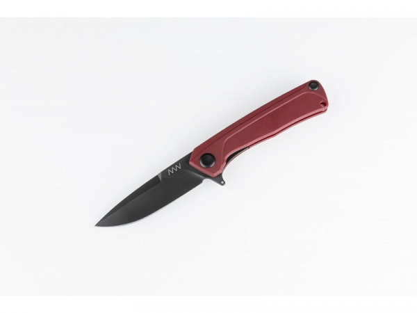ANV Knives - ACTA NON VERBA - Z100 Linerlock Red DLC glatte Klinge G10