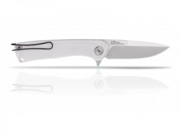ANV Knives - ACTA NON VERBA - Z100 Linerlock White glatte Klinge G10