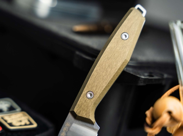 Böker Bowie Stag Horn, N690 Bowie Knife, Hunting Knife Solingen, Large Stag Horn Knife, Classic Bowie Knife, Böker Manufactory.