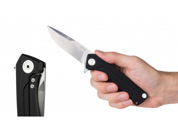 anv knives z100 frame lock glatte klinge dural edc knives