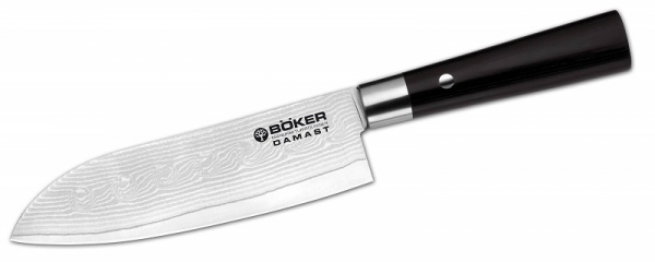Böker Damast Black Santoku