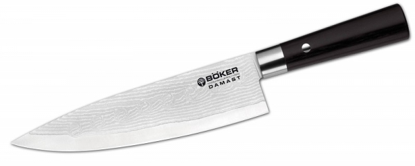 Böker Damast Black Kochmesser