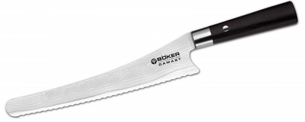 Böker Damast Black Brotmesser