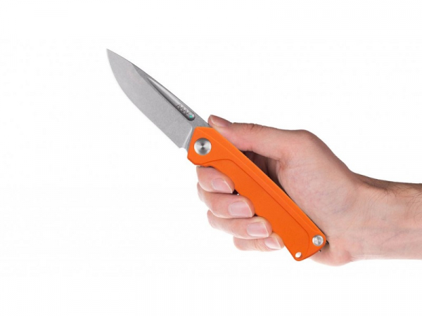 ANV Knives - ACTA NON VERBA - Z200 LinerLock glatte Klinge G10 Orange