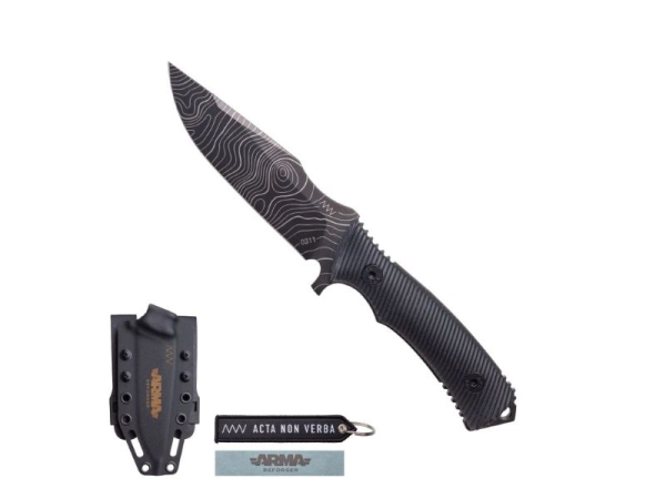 ANV Knives M311 COMP Micarta Black Elmax DLC Topo LE ARMA ANV Knives M311 COMP Micarta Black Elmax DLC Topo LE ARMA
