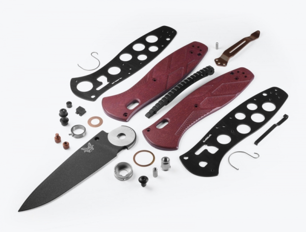 Benchmade 581BK-04 Barrage S30V Redstone Richlite