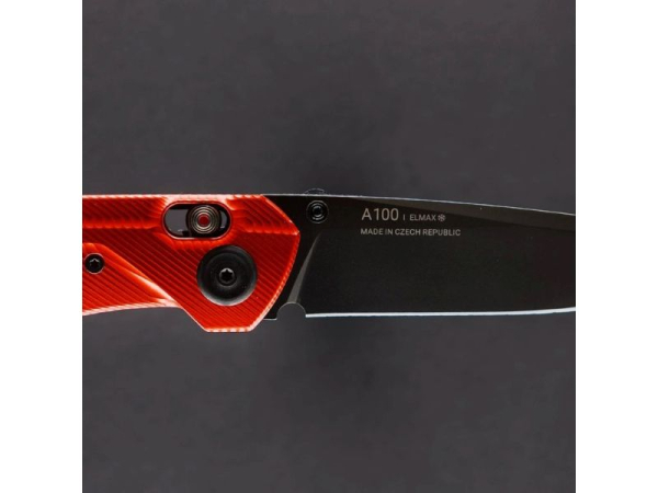 ANV Knives A100 glatte Klinge Alu Red ANV Knives A100 glatte Klinge Alu Red
