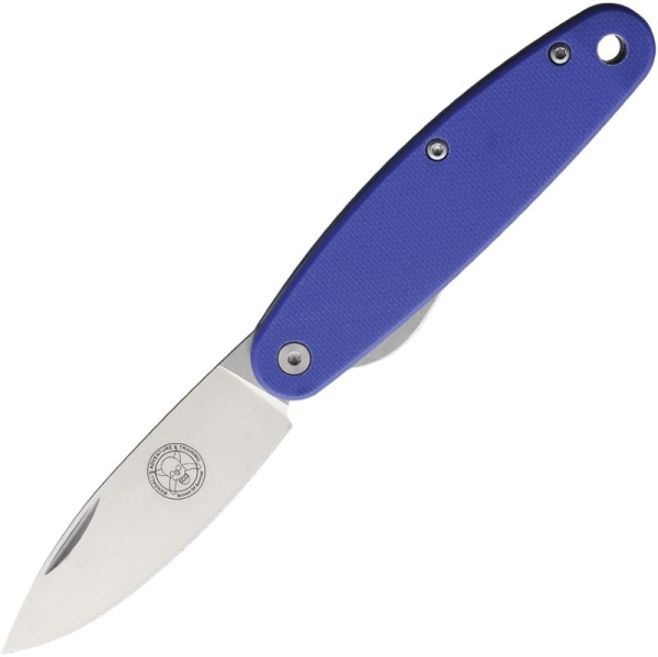 Churp Taschenmesser Linerlock Micarta Blue