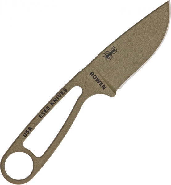 ESEE Izula Dark Earth neck messer survival outdoor presser