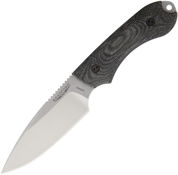 Bradford Knives Guardian 4 3D Micarta Black