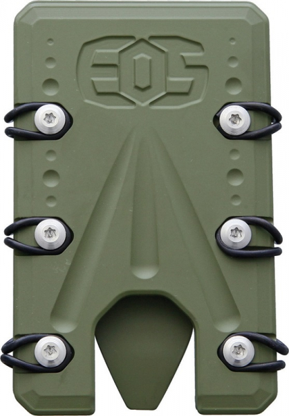 EOS Wallet 2.5 OD Green Titan Geldscheinklammer Kreditkarten etui RFID-Blockierung