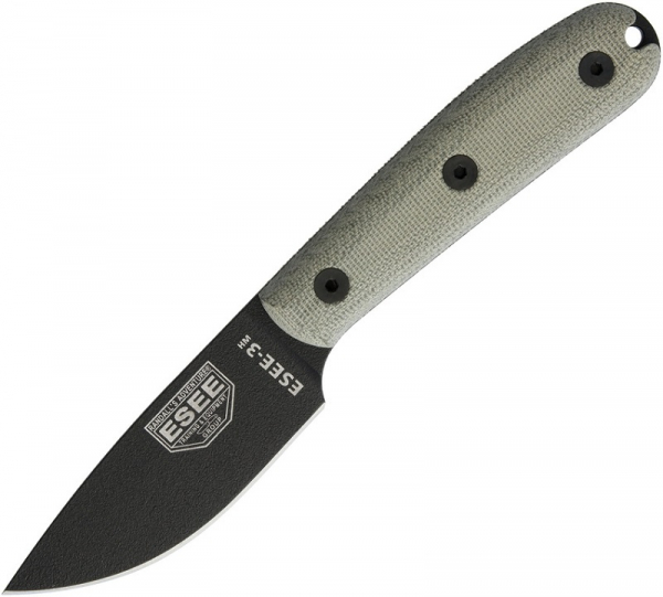 ESEE Knives Model 3 Traditional Handle survival outdoor messer