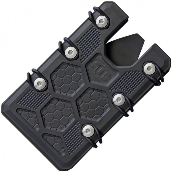 EOS Wallet 2.5 Black Cerakote Titan Geldscheinklammer