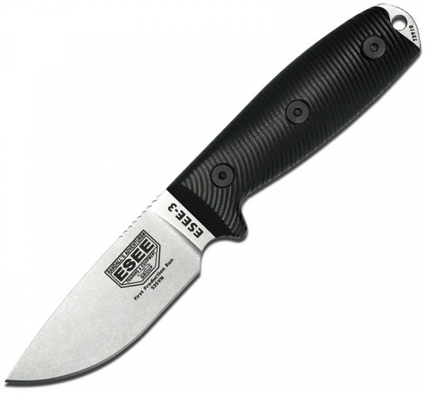 ESEE Knives Model 3 3D Fixed Blade S35 survival outdoor messer