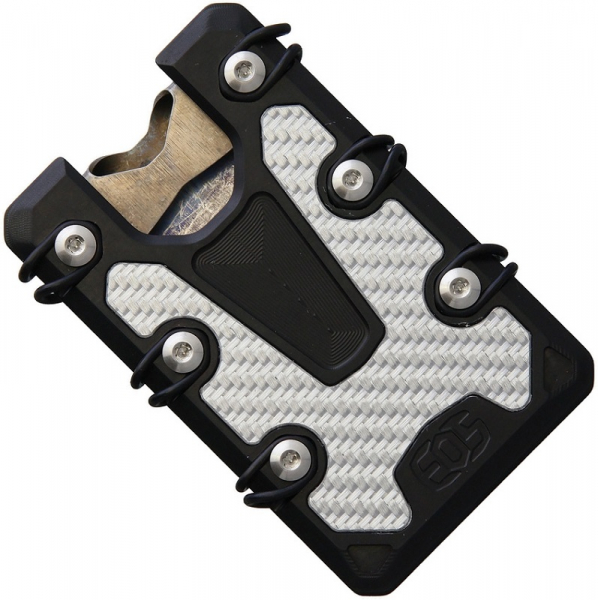 EOS Wallet 3.0 Lite Wallet Black  Kreditkartenhalter Geldscheinklammer  RFID-Blockierung und Deep carry clip