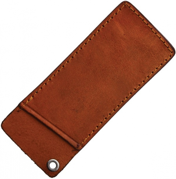 Großer Messer Slip Beutel aus Leder für Taschenmesser