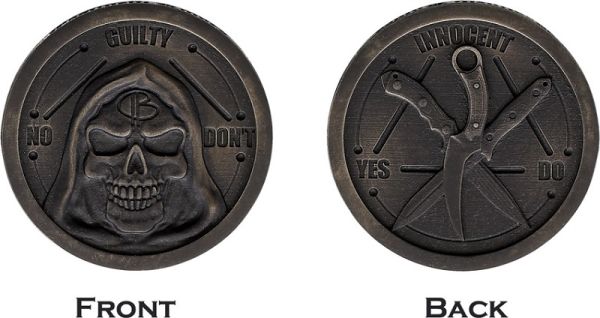 Bastinelli Knives Bronze Coin