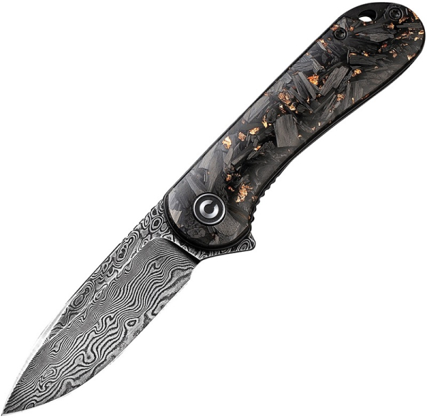 CIVIVI Knives Elementum Damast Copper Linerlock