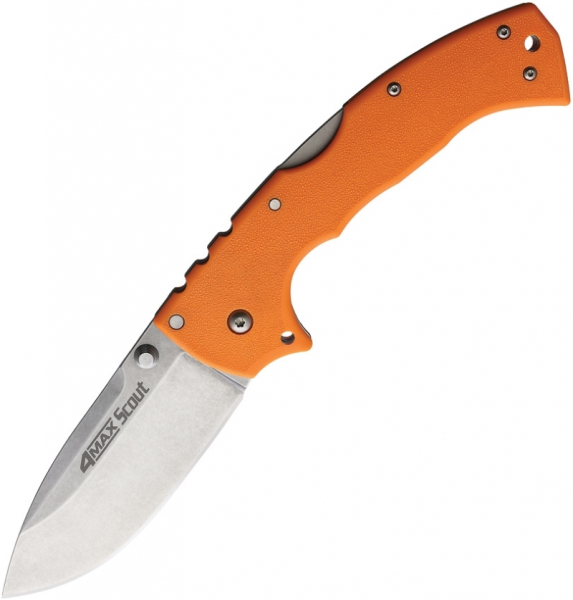 Cold Steel Taschenmesser 4 Max Scout Orange stonewashed